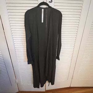 Lululemon long cashmere blend cardigan